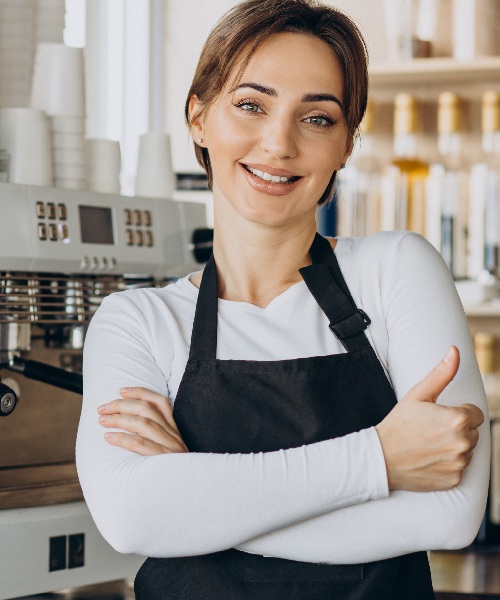 Woman-barista